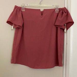 Off the shoulder top